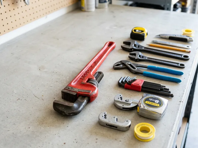 Professional plumbers in Howell, UT equipped with top-tier tools for residential and commercial plumbing services.